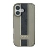 Guess Translucent IML 4G Middlestripe Case Θήκη προστασίας από σιλικόνη – iPhone 16 Μαύρο – GUHCP16SHS4PPK