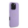 Guess Magsafe “Saffiano Collection" Hard Case Θήκη προστασίας από δερματίνη – iPhone 16 Pro Μωβ – GUHMP16LPSAHMCU