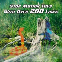 Zing KX110 Klixx Creaturez - Scorpion - Fidget & Antistress παιχνίδι που μπορεί να χρησιμοποιηθεί για δημιουργία κινούμενων σχεδ