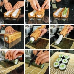 Maki Master Σετ Παρασκευής Σούσι από Μπαμπού οδηγίες χρήσης