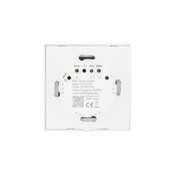 Tellur WiFi Switch 2 Ports 1800W 10A Έξυπνος διακόπτης WiFi 2 θυρών σε λευκό TLL331051