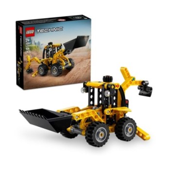 LEGO® Technic™: Backhoe Loader (42197) συσκευασία και περιεχόμενο