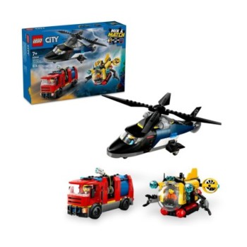 LEGO® City: Helicopter, Fire Truck & Submarine Remix (60462) συσκευασία