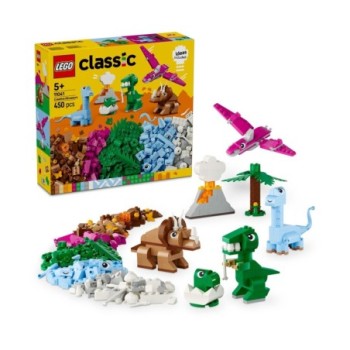LEGO® Classic: Creative Dinosaurs (11041) συσκευασία και περιεχόμενο