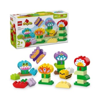 LEGO® DUPLO® Town: Creative Garden & Flowers (10444) συσκευασία και περιεχόμενα