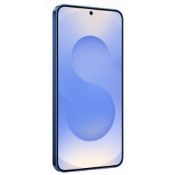 Μπροστινή όψη του Samsung Galaxy S25 5G με ενεργή οθόνη