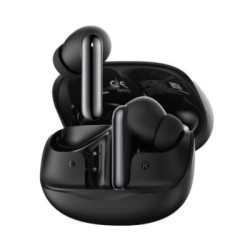 QCY Melobuds N50 Bluetooth Handsfree Ακουστικά με Θήκη Φόρτισης - Μαύρο ακουστικα και θηκη