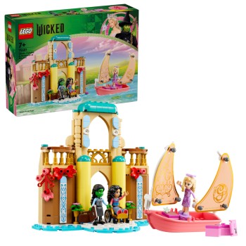 LEGO® Wicked: Glinda, Elphaba & Nessarose at Shiz Uni (75681) συσκευασία και περιεχόμενο