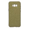 Θήκη σιλικόνης με εξωτερικό Glitter για Samsung S8 Plus - χρυσό