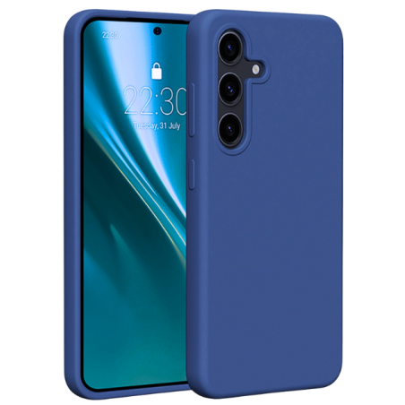 Θήκη Silky And Soft για Samsung Galaxy S25 - Μπλε