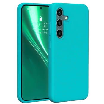 Θήκη Silky And Soft για Samsung Galaxy S25 - Τιρκουάζ