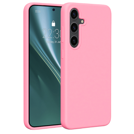 Θήκη Silky And Soft για Samsung Galaxy S25 - Ροζ