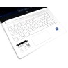HP 14-dq0052dx, Celeron N4120/14 HD/4GB/64GB eMMC/Webcam/Win11 Home S - White