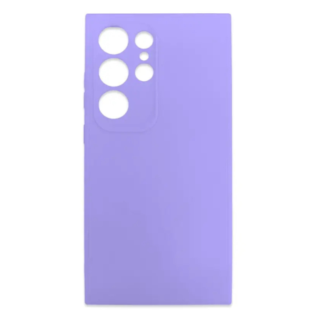 Θήκη σιλικόνης TPU Ultra Slim 0.3mm soft mat για Samsung Galaxy S25 Ultra - Βιολετί