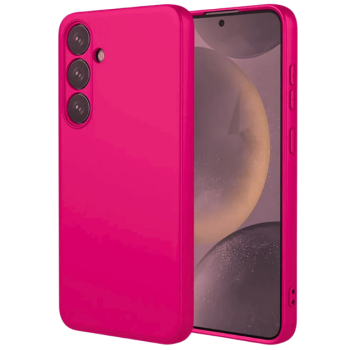 Θήκη σιλικόνης TPU Ultra Slim 0.3mm soft mat για Samsung Galaxy S25 Plus - Φούξια
