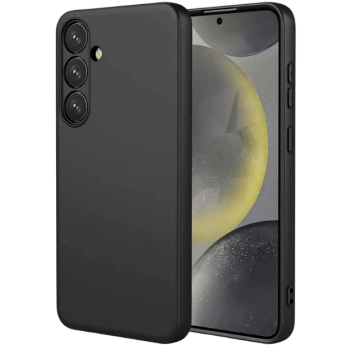 Θήκη σιλικόνης TPU Ultra Slim 0.3mm soft mat για Samsung Galaxy S25 Plus - Μαύρο