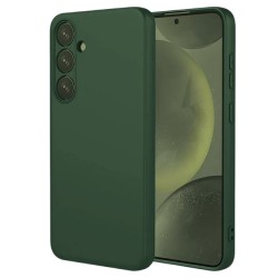 Θήκη σιλικόνης TPU Ultra Slim 0.3mm soft mat για Samsung Galaxy S25 Plus - Σκούρο Πράσινο