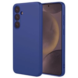 Θήκη σιλικόνης TPU Ultra Slim 0.3mm soft mat για Samsung Galaxy S25 Plus - Σκούρο Μπλε