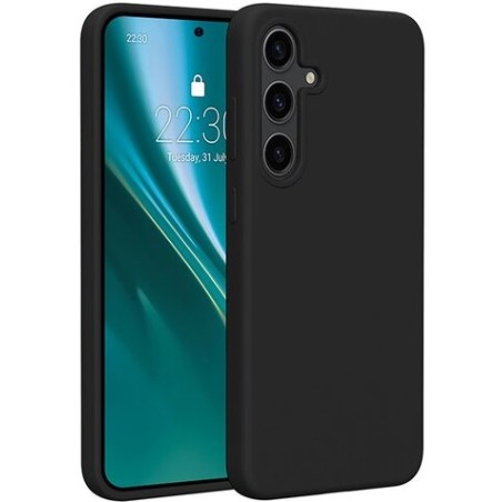 Θήκη Silky And Soft για Samsung Galaxy S25 - Μαύρο