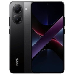 Xiaomi Poco X7 Pro NFC 5G Dual SIM 8GB/256GB - Μαύρο μπροστινή και πίσω όψη