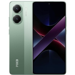 Xiaomi Poco X7 Pro NFC 5G Dual SIM 12GB/512GB - Πράσινο μπροστινή και πίσω όψη