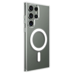 Θήκη Σιλικόνης Tech-Protect Flexair Hybrid Magsafe Case για Samsung Galaxy S24 Ultra - Διάφανο