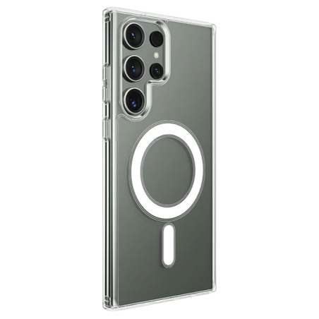 Θήκη Σιλικόνης Tech-Protect Flexair Hybrid Magsafe Case για Samsung Galaxy S24 Ultra - Διάφανο