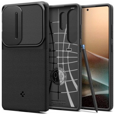 Spigen Back Cover Ανθεκτικό για Galaxy S25 Ultra - Μαύρο