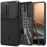 Spigen Optik Armor Back Cover Ανθεκτικό για Galaxy S25 Ultra - Μαύρο