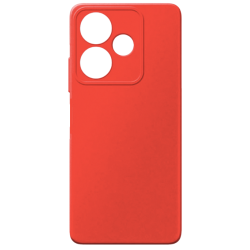 Θήκη κινητού Silky And Soft για Xiaomi Redmi Note 14 5G - Κόκκινο