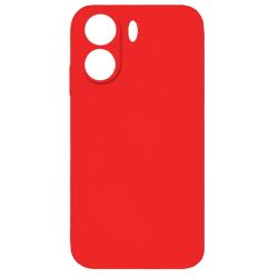 Θήκη σιλικόνης Silky And Soft για Xiaomi Redmi 13C - Κόκκινο