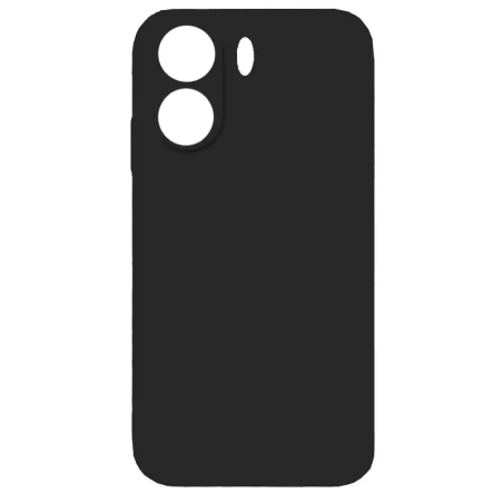 Θήκη σιλικόνης Silky And Soft για Xiaomi Redmi 13C - Μαύρο