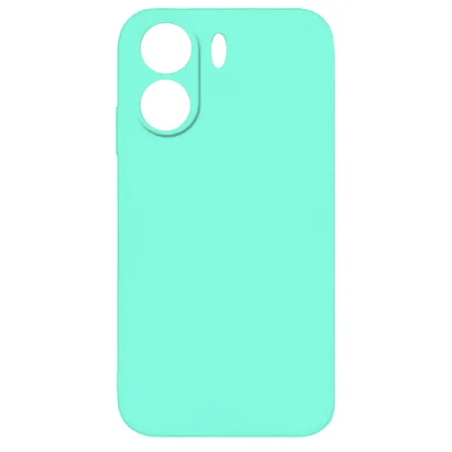 Θήκη σιλικόνης Silky And Soft για Xiaomi Redmi 13C - Τιρκουάζ