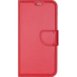 Θήκη flip με υποδοχή καρτών και δυνατότητα STAND για Samsung Galaxy S25 - Κόκκινο