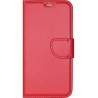 Θήκη flip με υποδοχή καρτών και δυνατότητα STAND για Samsung Galaxy S25 - Κόκκινο