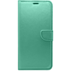 Θήκη flip με υποδοχή καρτών και δυνατότητα STAND για Xiaomi Poco F6 - Τιρκουάζ