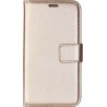 Θήκη flip με υποδοχή καρτών και δυνατότητα STAND για Xiaomi Poco M6 Pro 5G - Χρυσό
