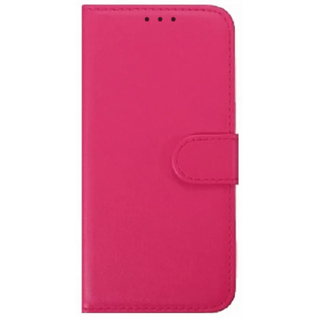 Θήκη flip με υποδοχή καρτών και δυνατότητα STAND για Xiaomi Redmi 14C - Φούξια