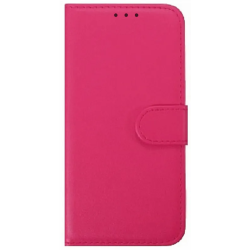 Θήκη flip με υποδοχή καρτών και δυνατότητα STAND για Xiaomi Redmi Note 13 Pro 4G - Φούξια