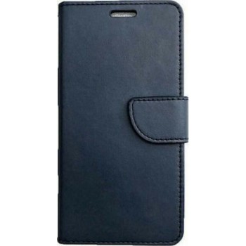 Θήκη flip με υποδοχή καρτών και δυνατότητα STAND για Xiaomi Poco F6 Pro - Σκούρο Μπλε