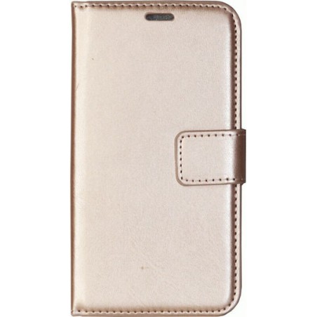 Θήκη flip με υποδοχή καρτών και δυνατότητα STAND για Xiaomi Poco F6 Pro - Χρυσό