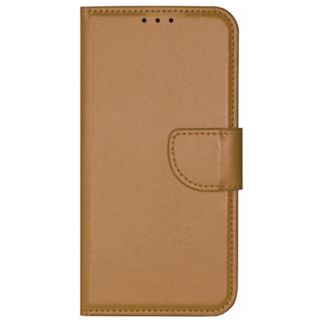 Θήκη flip με υποδοχή καρτών και δυνατότητα STAND για Xiaomi Redmi Note 11 Pro - Καφέ