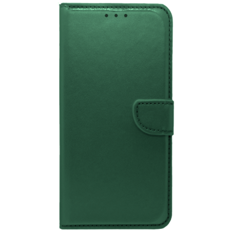 Θήκη flip με υποδοχή καρτών και δυνατότητα STAND για Xiaomi Redmi Note 11 Pro - Σκούρο Πράσινο