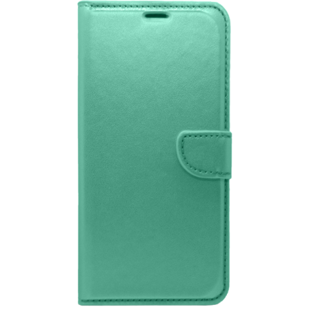 Θήκη flip με υποδοχή καρτών και δυνατότητα STAND για Apple iPhone 14 - Τιρκουάζ