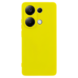 Θήκη σιλικόνης TPU Ultra Slim 0.3mm soft mat για Xiaomi Redmi Note 13 Pro 4G - Κίτρινο