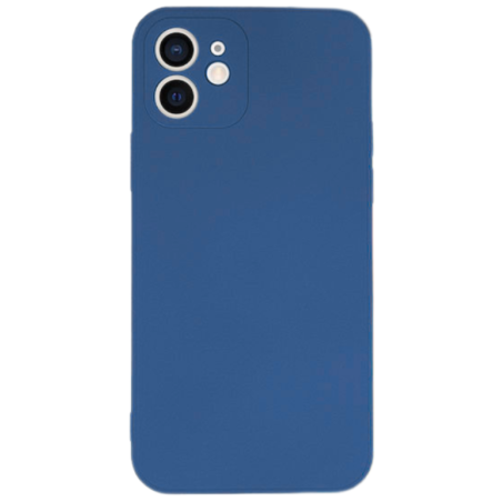 Θήκη Silky And Soft για iPhone 12 - Σκούρο Μπλε
