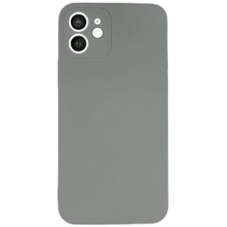 Θήκη Silky And Soft για iPhone 12 - Γκρι