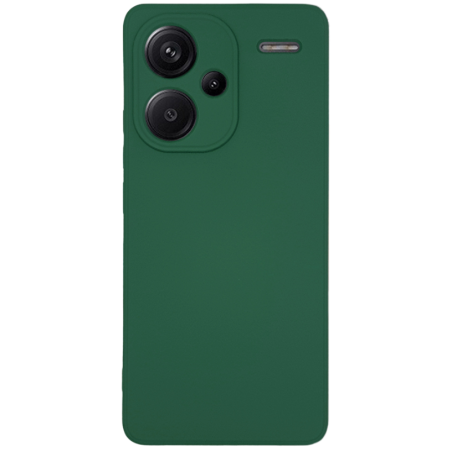 Θήκη Silky And Soft για Xiaomi Redmi Note 13 Pro Plus 5G - Σκούρο Πράσινο
