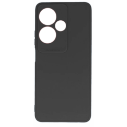 Θήκη σιλικόνης TPU Ultra Slim 0.3mm soft mat για Xiaomi Redmi Note 13 4G - Μαύρο