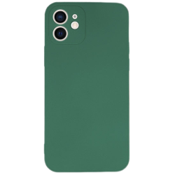 Θήκη Silky And Soft για iPhone 11 - Σκούρο Πράσινο